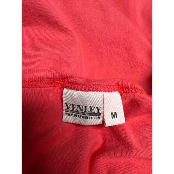 Gamma Phi Beta Sorority Coral Pink Cotton Tank Tropical Print Size Medium - Picture 3 of 4